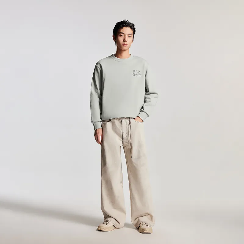 JACK JONES· Sweatshirt Unisex Gray Green-3