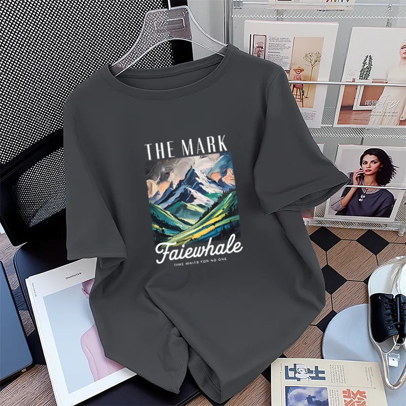 FAIRWHALE T Shirts Women's-14