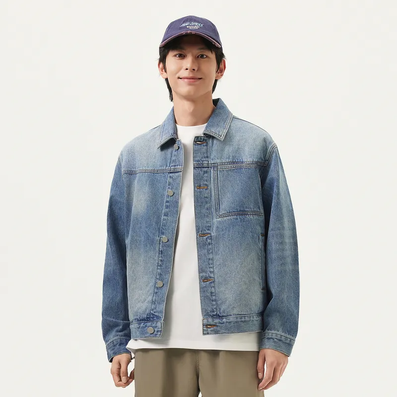 Gxg Jeans Jackets Coats Men's Blue-2