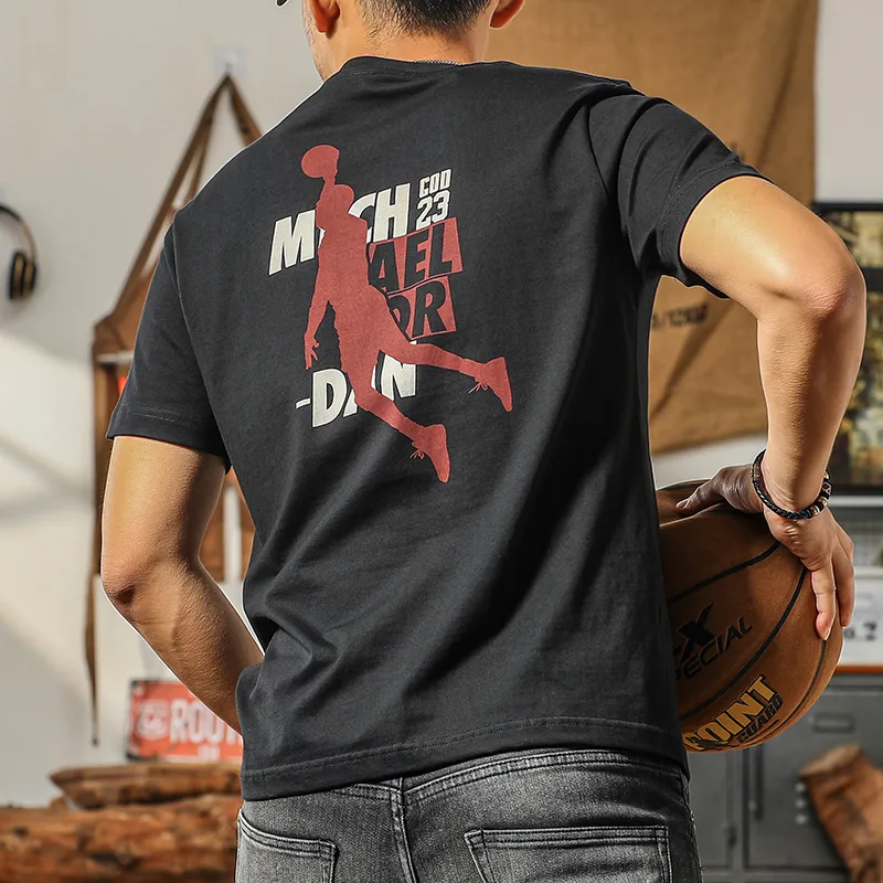 Seasonal Words T Shirts Men Black-2