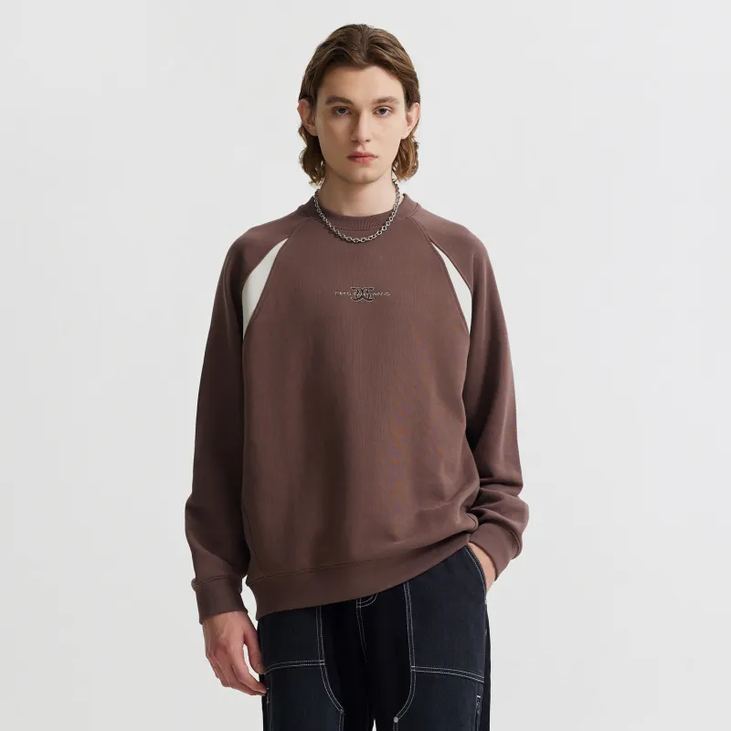 Cabbeen Sweatshirt Men's Coffee-2