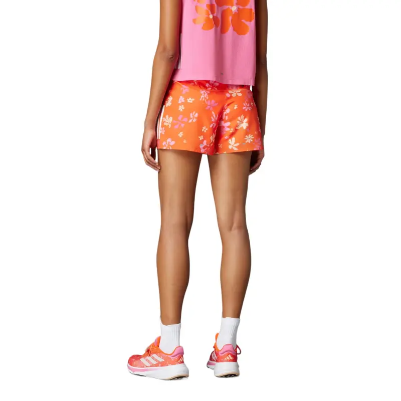 Adidas Free Shipping With AdiClub Own The Run Climacool High Rise Floral Shorts-2