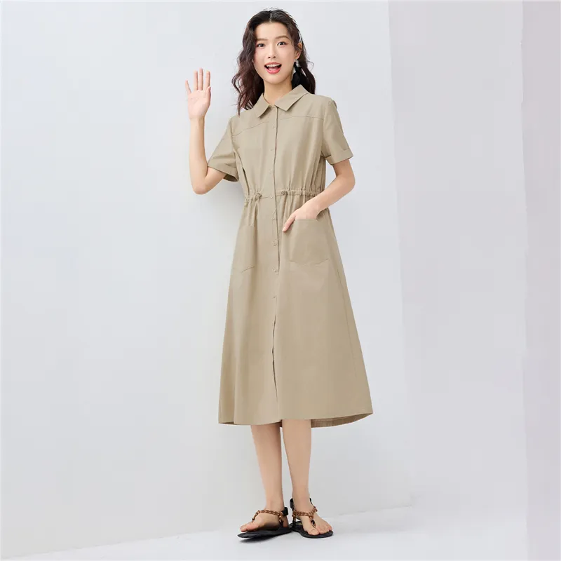 UNIQLO Short Sleeved Dress Women's-13