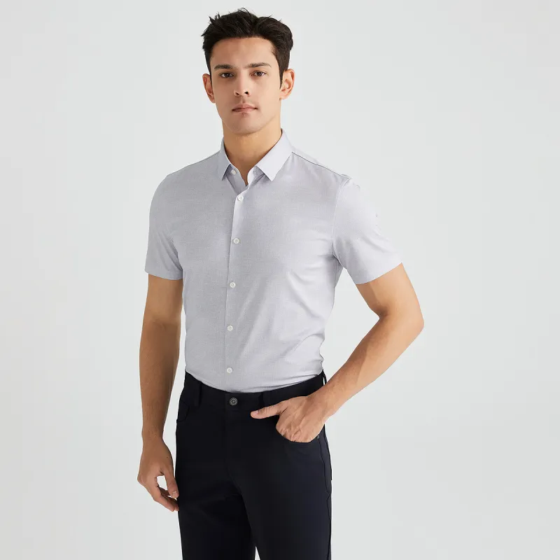 Satchi Shirts Men Gray White-1