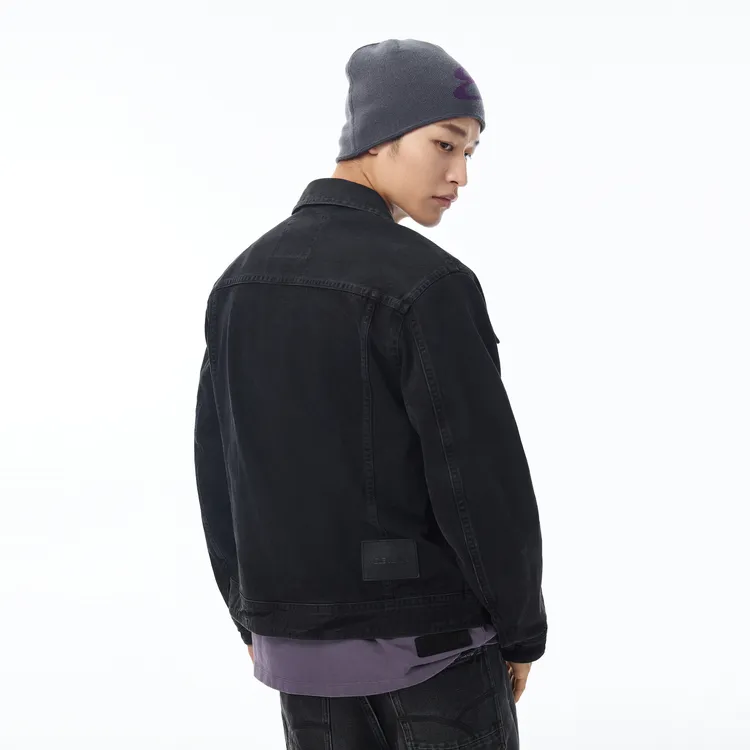 ABLE JEANS Jackets Coats Men's Deep Meteorite Gray-5