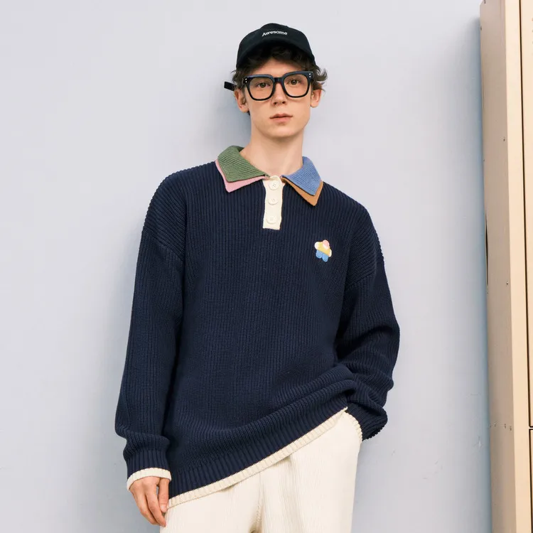 Bosieagender X Little Flower Knitwear Unisex-11
