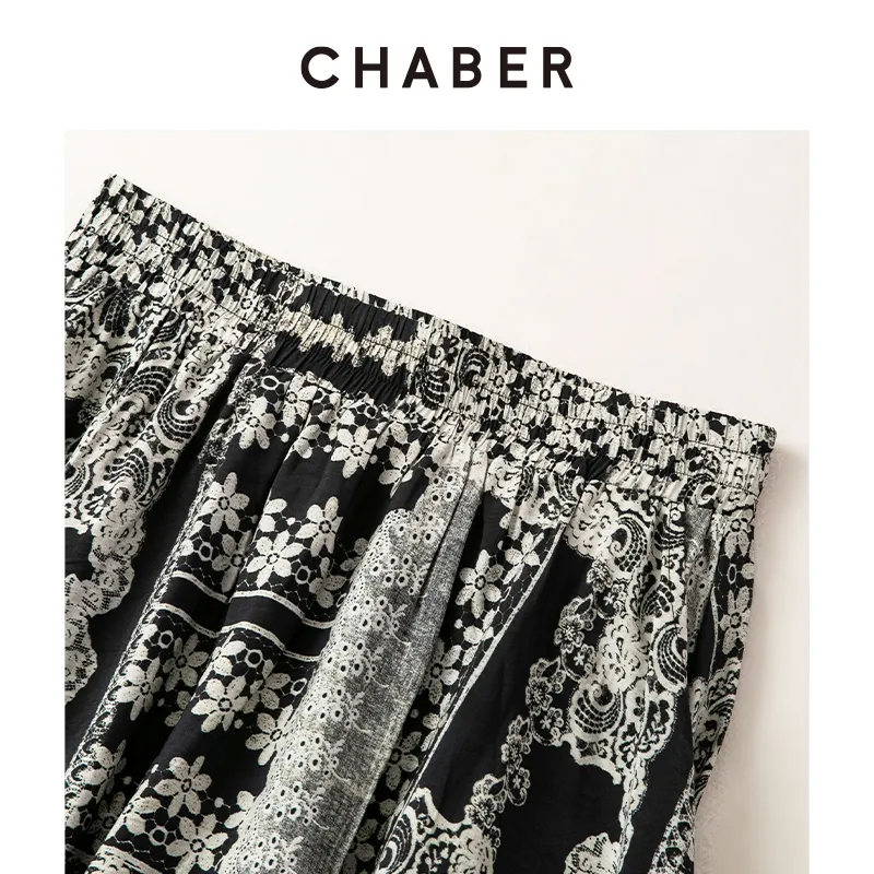 CHABER Casual Long Skirt Women's-1