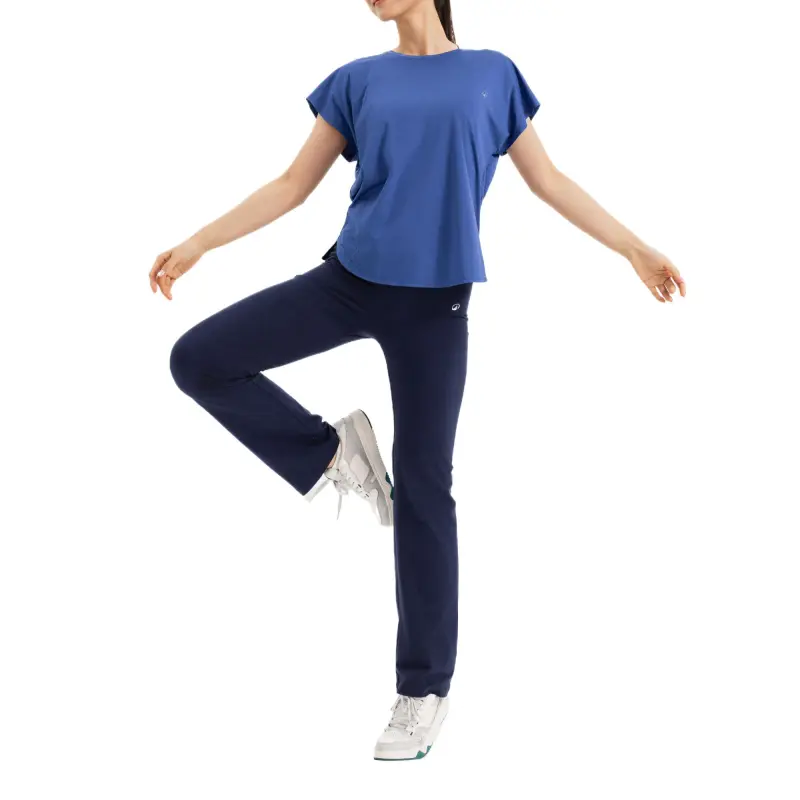 DECATHLON T Shirt Women's Gray Slate Blue-4