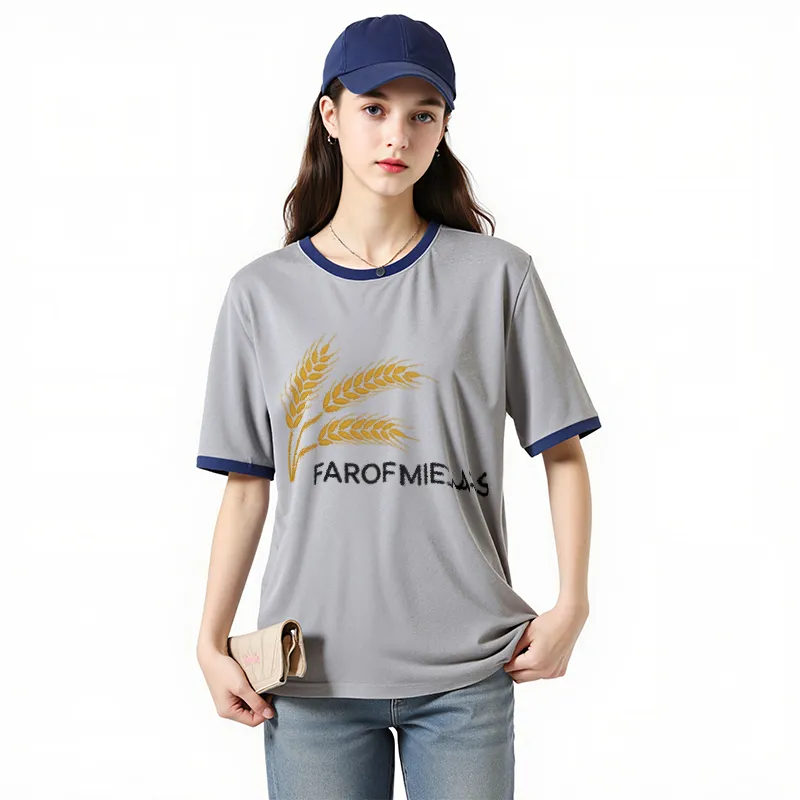 FAIRWHALE Drop Shoulder Sleeve T Shirt Women's-26