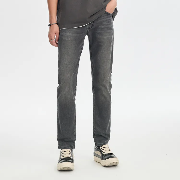 ABLE JEANS Men's Deep Meteorite Gray-4