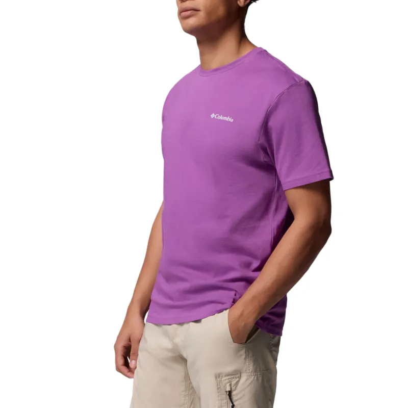 Columbia T Shirts Men Purple-2