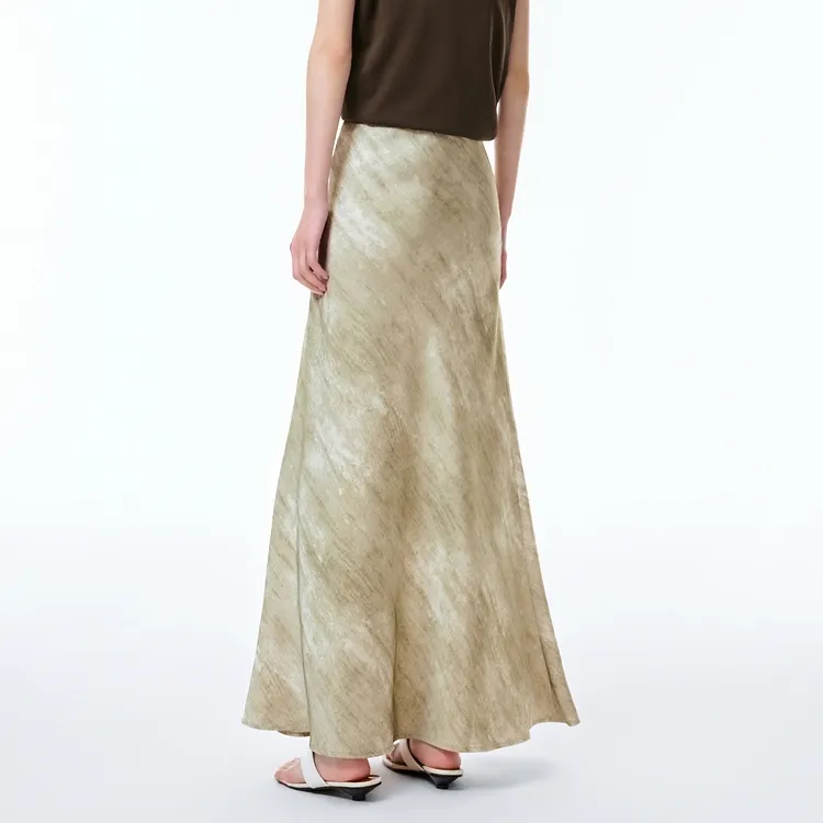 PEACEBIRD Casual Short Skirts Women's Dark Rye Umber-4