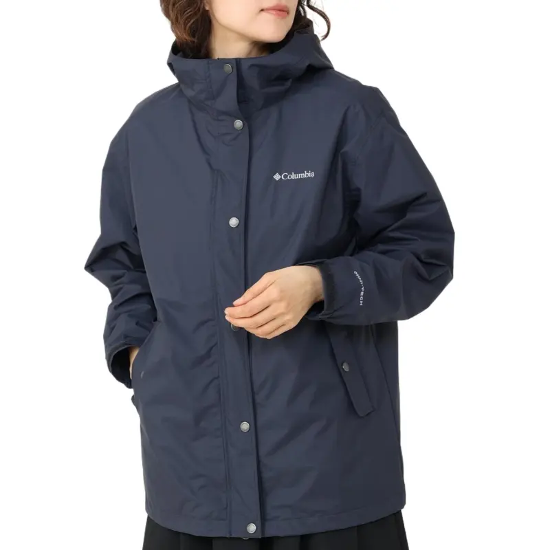 Columbia W Vertical Glide Omnitech Jackets Coats Women's Abyss-2