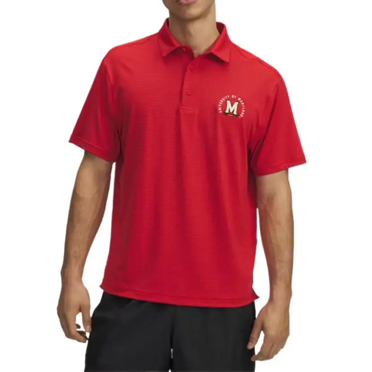 Under Armour Collegiate Polo Shirt Men's Red-1