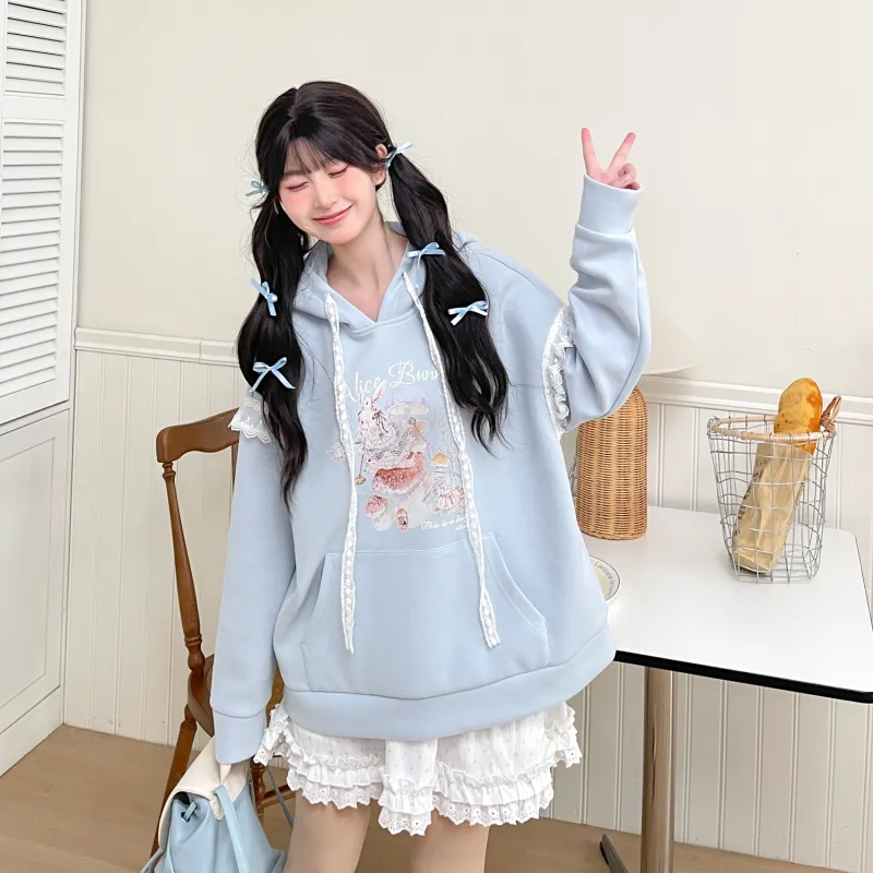 SNBL Two Piece Skirt Sets Women's Blue+Skirt-4