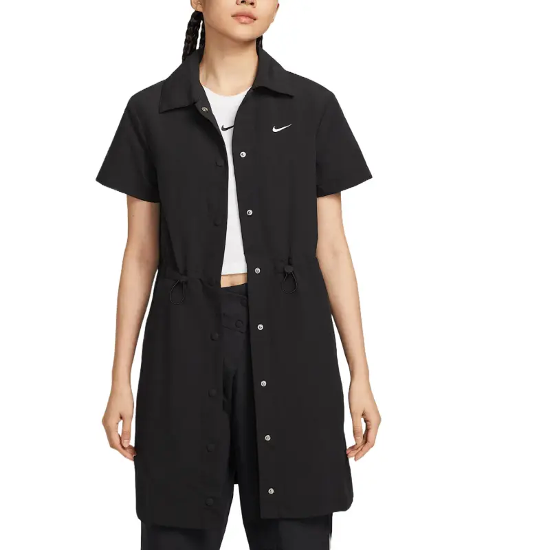 Nike Sportswear Short Sleeved Dress Women's Black-1