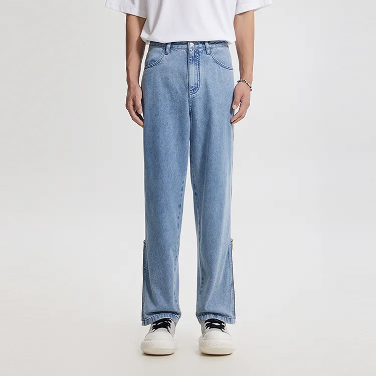 Cabbeen Jeans Men Sky Blue 37-4