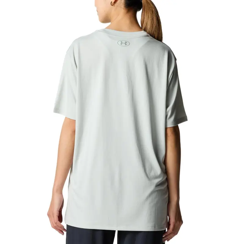 Under Armour Tech Drop Shoulder Sleeve T Shirt Women's Brown Green-1