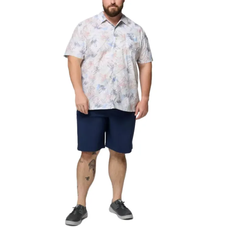 Columbia PFG Trollers Best Shirt Men's White-3