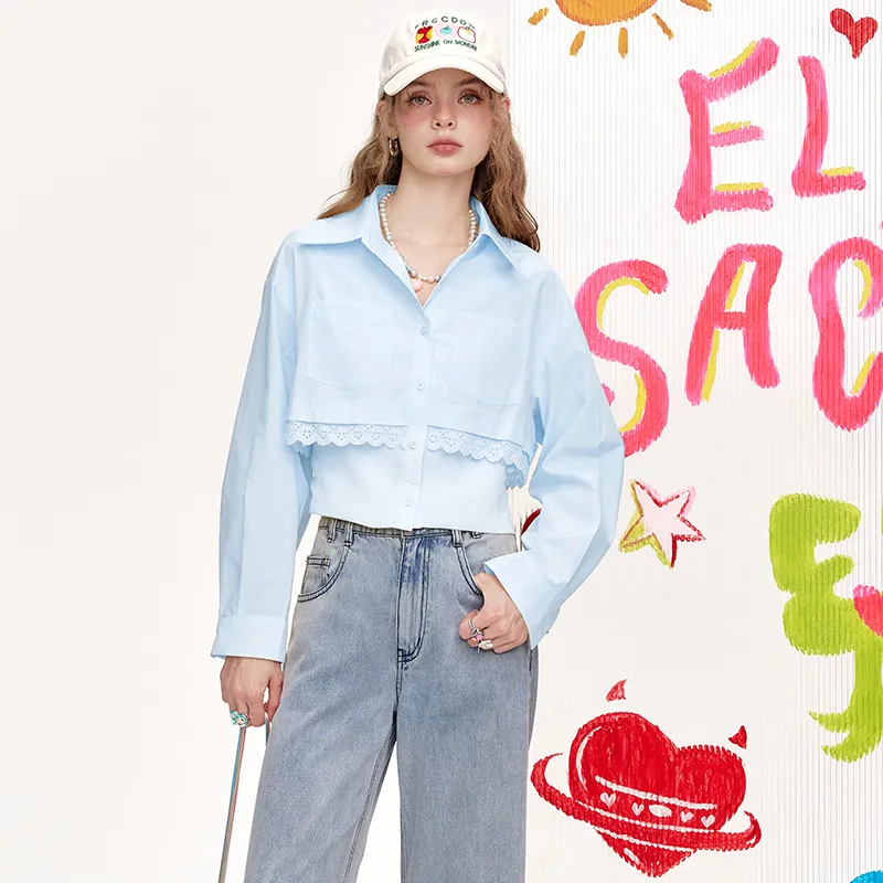 ELF SACK Shirts Women's-8
