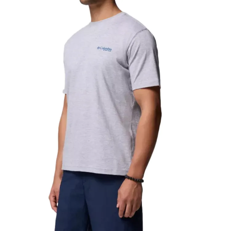 Columbia PFG Ballad T Shirt Men's Gray-2
