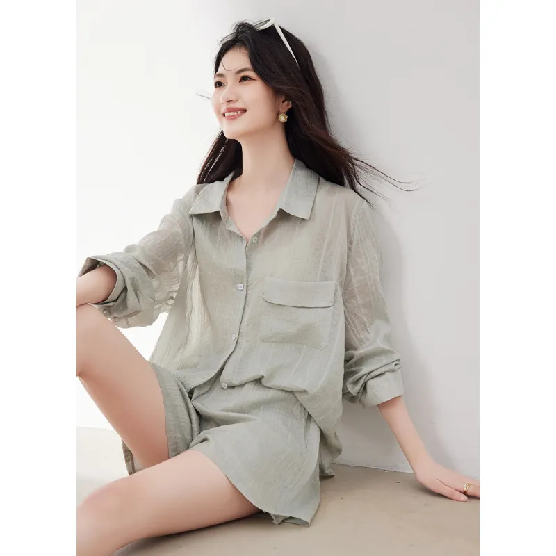 XINFEIYU Shirt Matching Set Women's-2