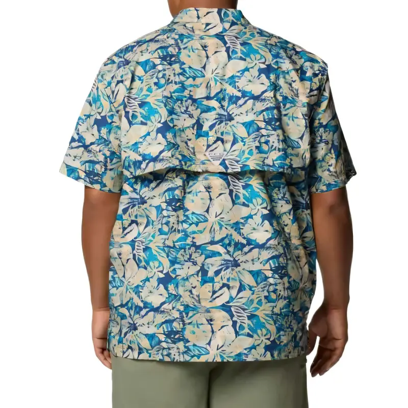 Columbia PFG Trollers Best Shirt Men's Blue-1