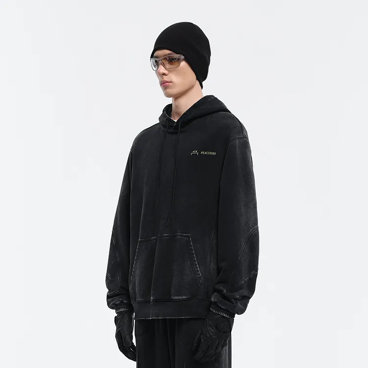 PEACEBIRD MEN ACW Collaboration Loose Fit Hoodie Men's-3
