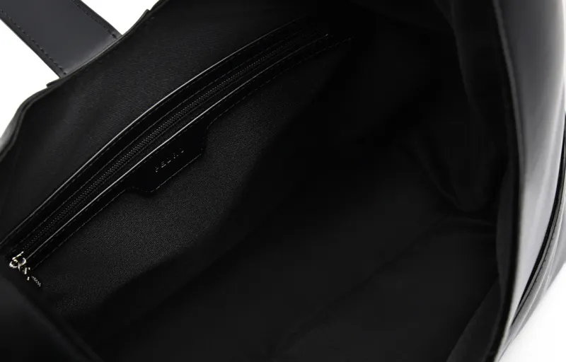 PEDRO PU Shoulder Bag Women's Black/Olive Green-5