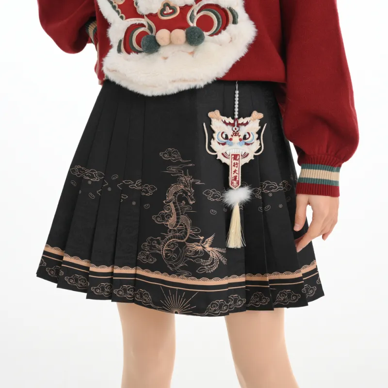 SNBL Casual Short Skirts Women's Black-2