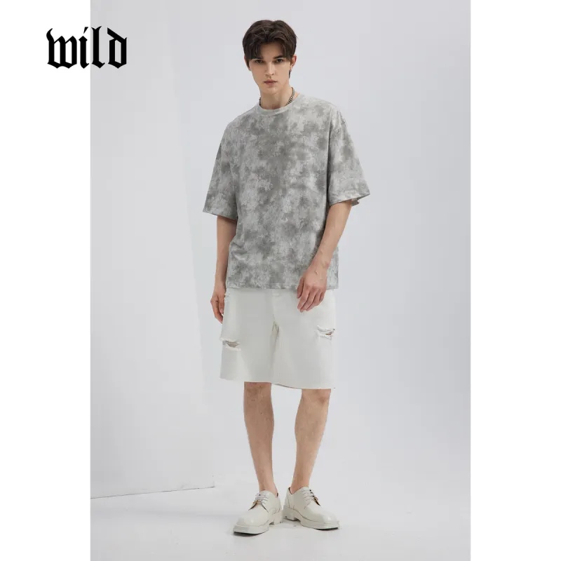 WILD LEADER Casual Shorts Men's-4