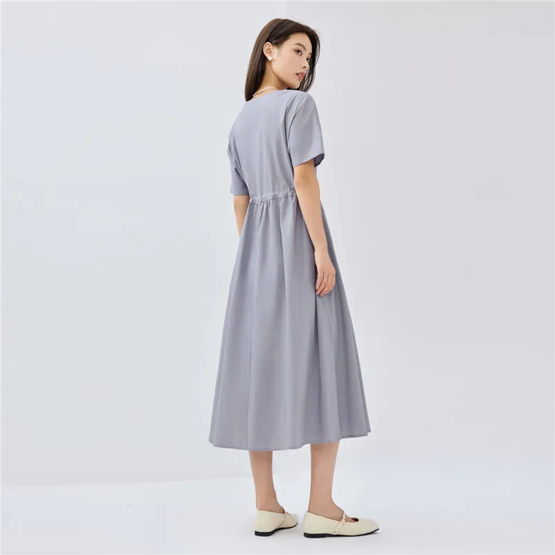 UNIQLO Short-Sleeved Dresses Women's-9