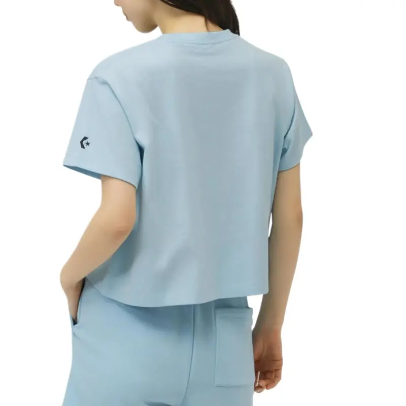 Converse T Shirt Women's Light Blue-3