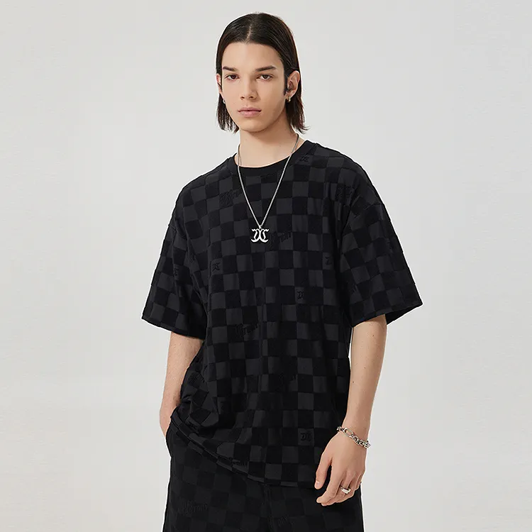 Cabbeen T Shirts Men Coal Black 01-2