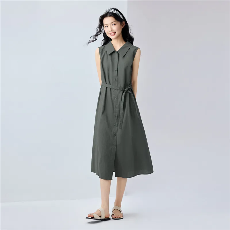 UNIQLO Sleeveless Dress Women's-3
