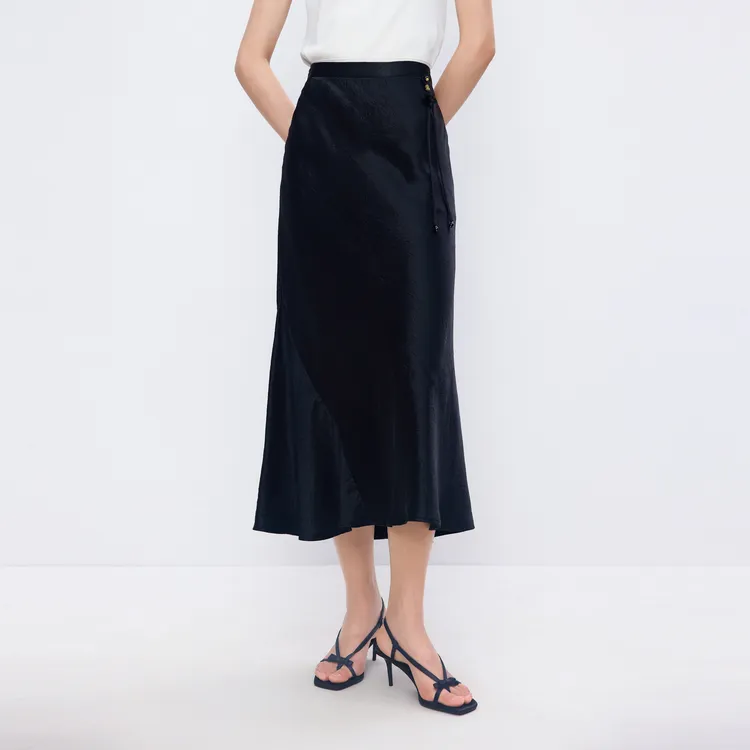 SHUIYUNJIAN Casual Long Skirt Women's-2