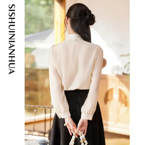 Like The Age Of Water Shirt Women's Apricot