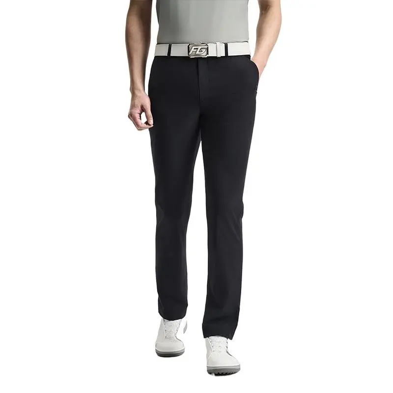 FILA Golf Collection Athletics Casual Pants Men's Pitch Black-2