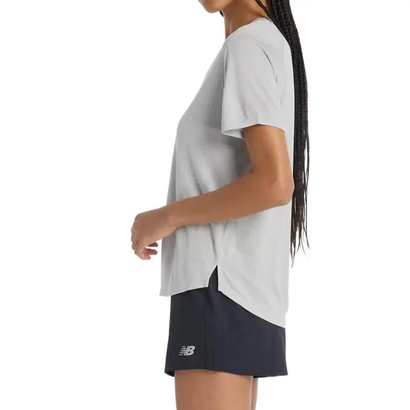 New Balance United Airlines NYC Regular T Shirt Women's Gray-2