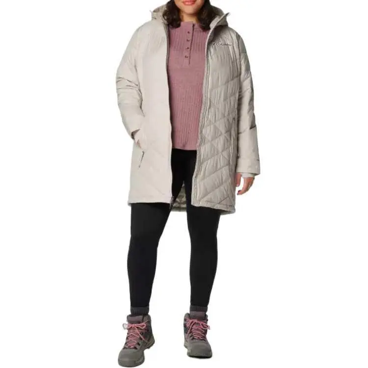 Columbia Heavenly Jacket Women's Gray White-3