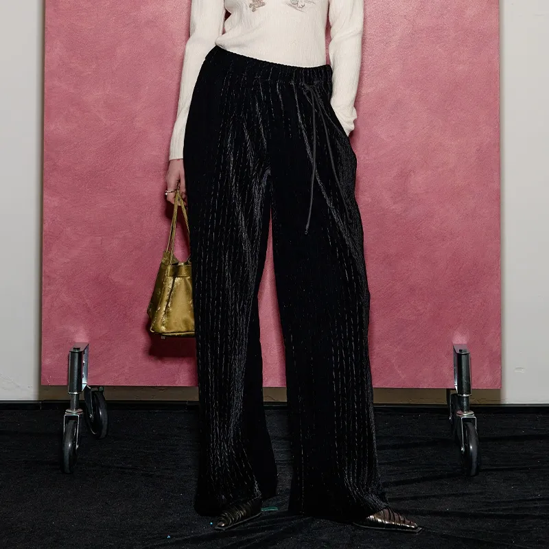 ELF SACK Casual Wide Leg Pants Women's-4