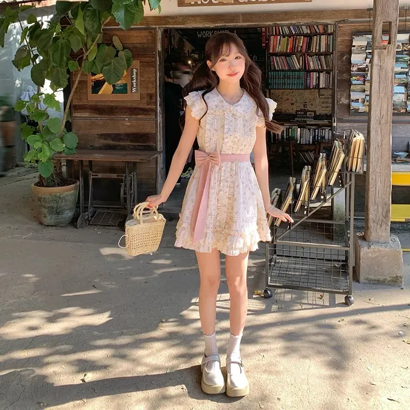COMMA GIRL Short Sleeved Dress Women's-3