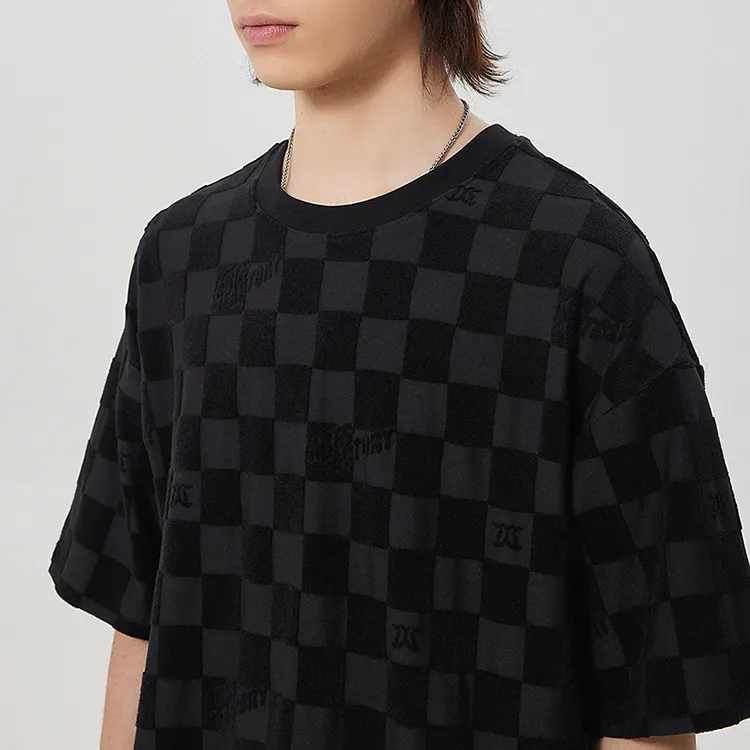 Cabbeen T Shirts Men Coal Black 01-3