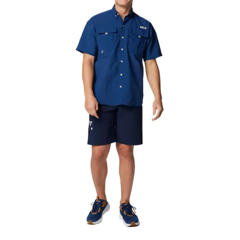 Columbia PFG Bahama 2 Shirt Men's Marine Blue-4