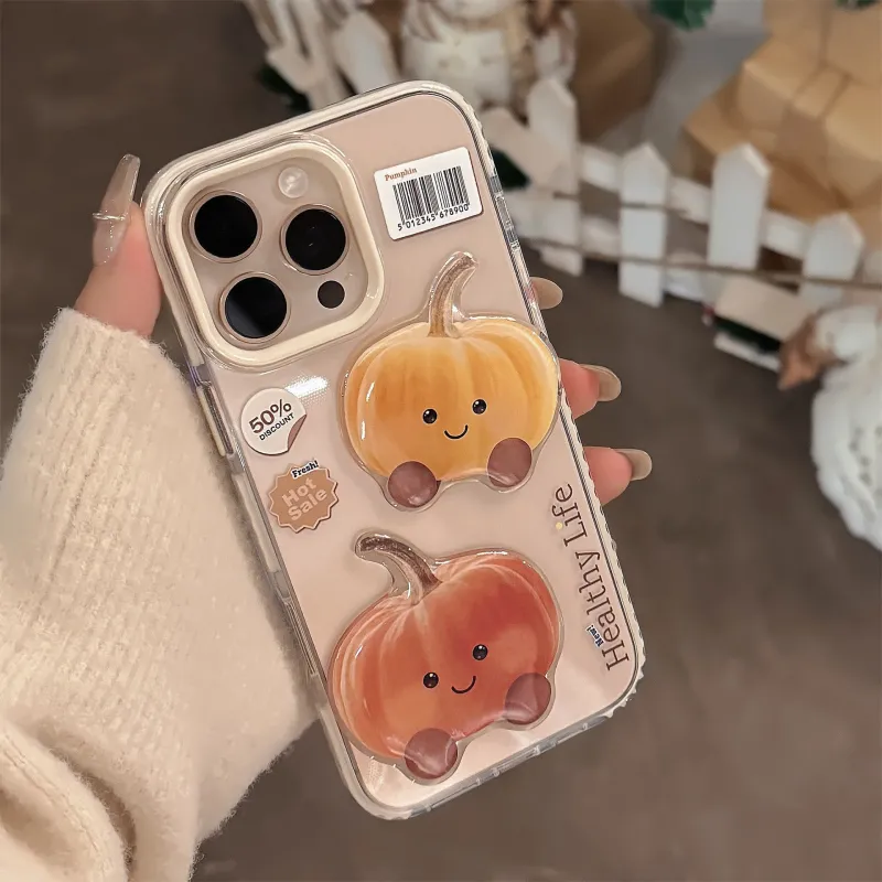 QIZHENG ABS+PC Material Niche Phone Case Compatible With Apple 16 Pro Max/15/14/13/12/11-5