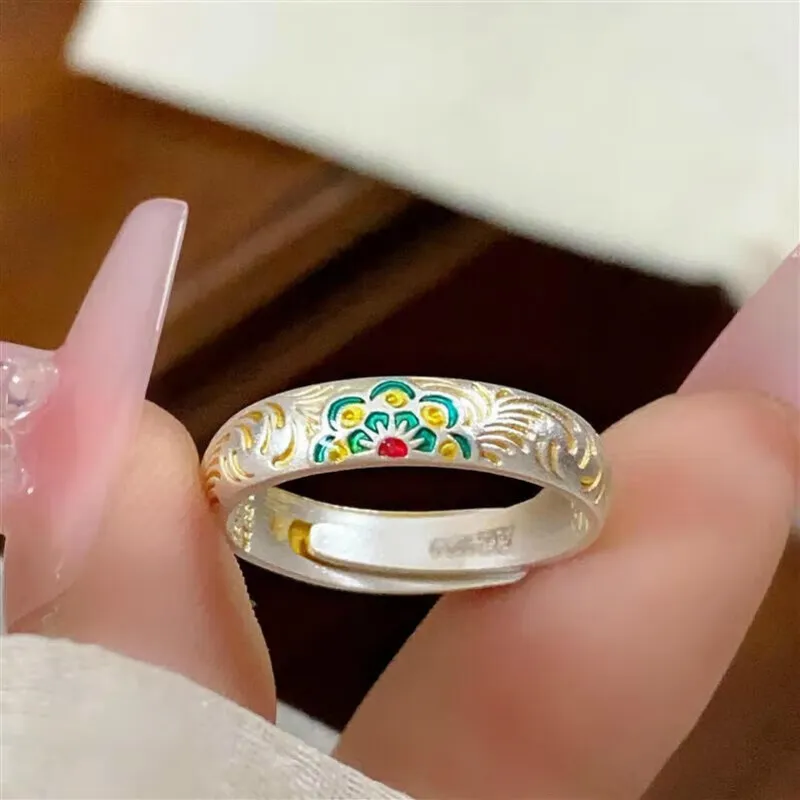 FUYUFU S999 Fine Silver Rings Women's-1
