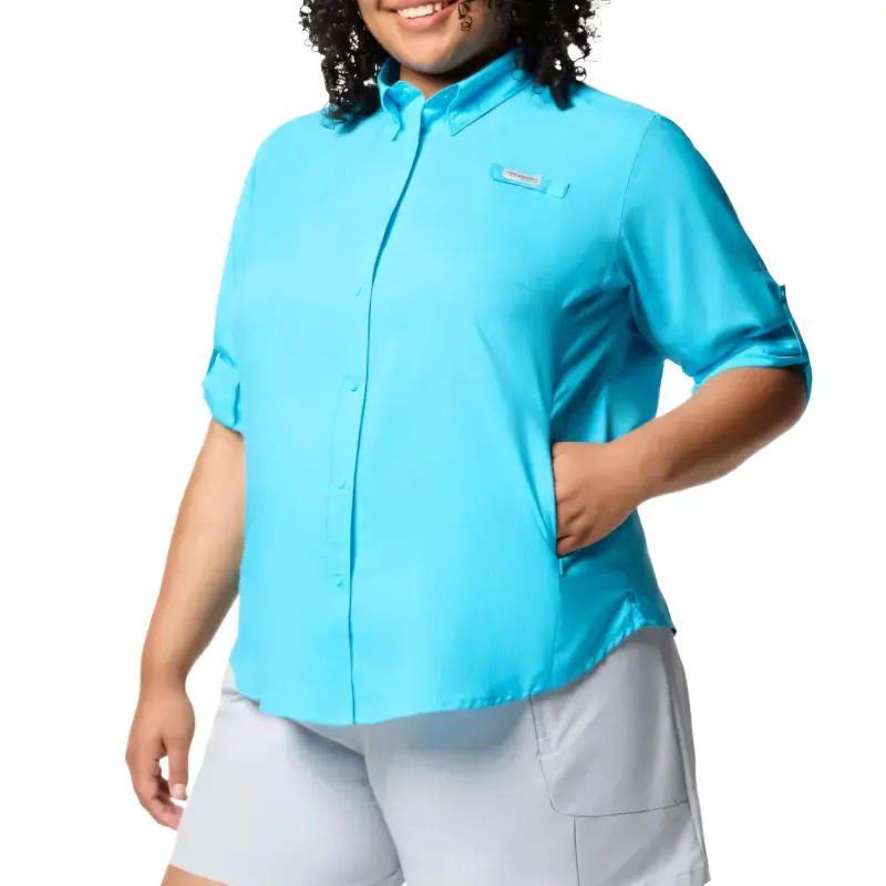 Columbia PFG Tamiami Shirt Women's Ring Reef Color-2