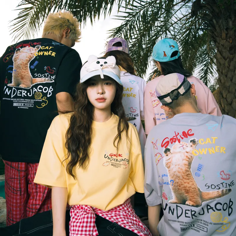 SOSTINE T Shirts Unisex-3