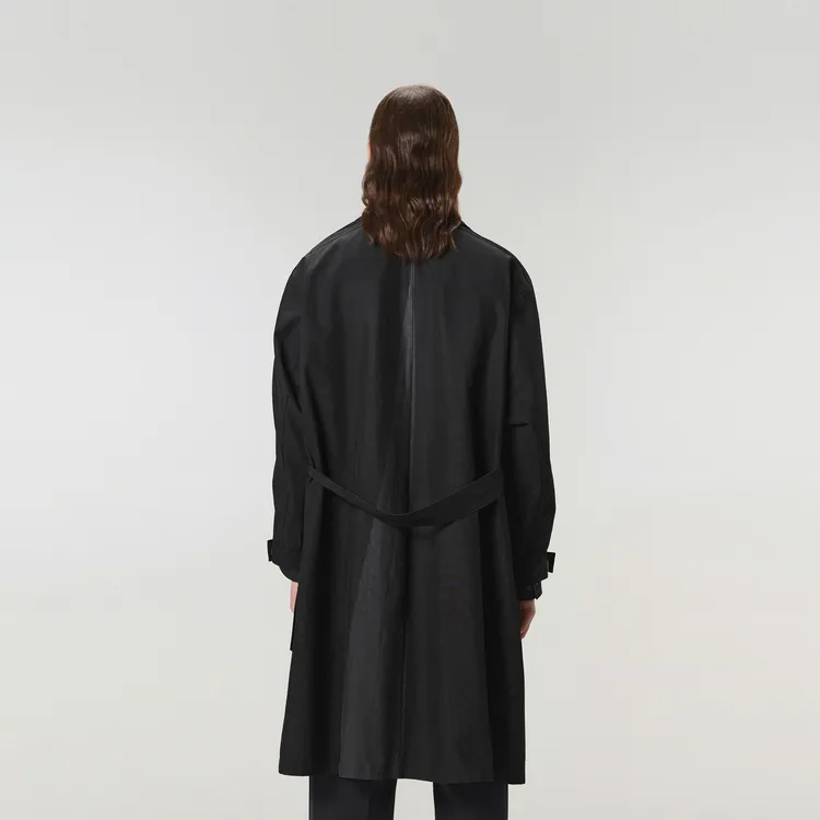 CROQUIS Trench Coats Unisex 021 Charcoal Gray-3