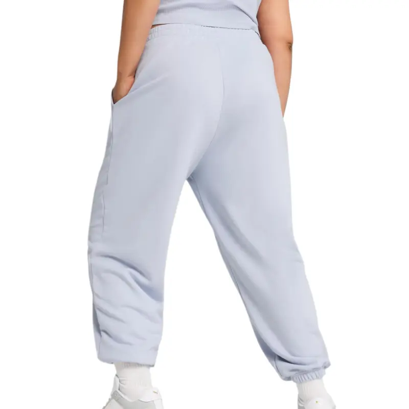 PUMA EssentialsRELAXED Casual Pants Women's Light Purple-3